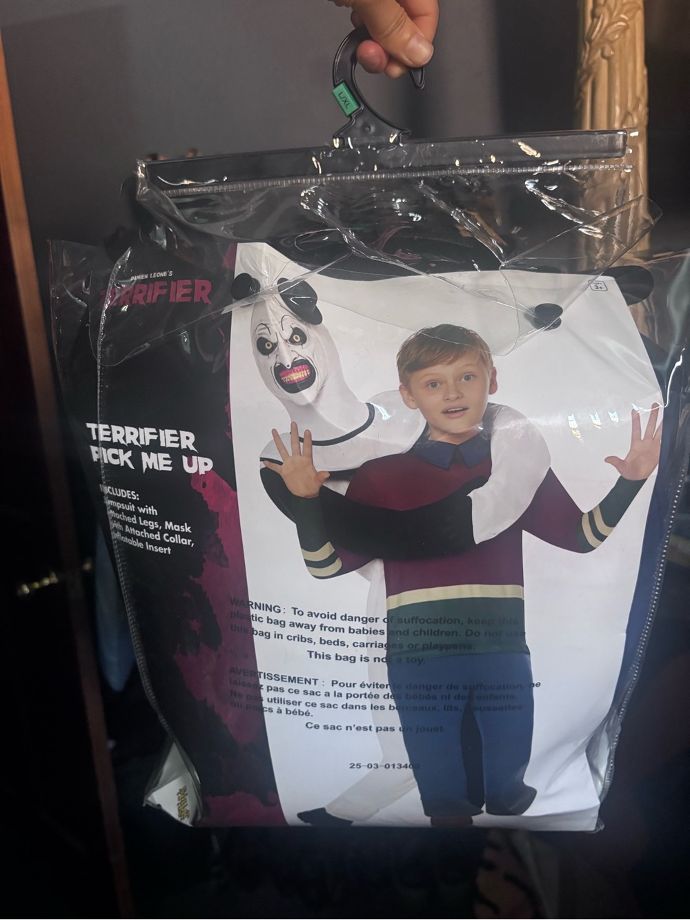 'Pick Me Up' Kids Costume - Black & White